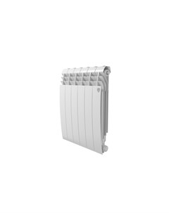 Алюминиевый радиатор Biliner Alum 500 6 секций белый Royal thermo