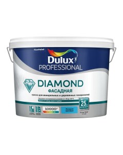 Prof Diamond Краска Фасадная мат BW 9 л Dulux