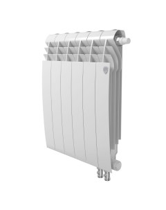 Биметаллический радиатор Biliner 500 6 секций белый Royal thermo