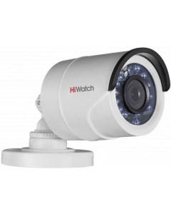 Камера видеонаблюдения аналоговая DS T200L 2 8 MM белый Hiwatch