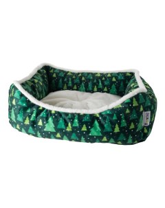 Лежак для животных Fir 70 х 60 х 18 см зеленый Foxie