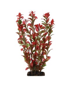 Растение для аквариума Эгерия красно зеленая пластик 19 см Nobrand