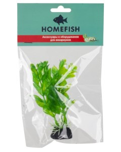 Искусственное растение для аквариума HOMEFISH Буксус вертикальный пластиковое 10 см Home-fish