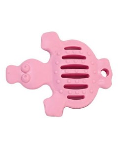 Игрушка для собак Dental Утка розовая 13 5х11 см Homepet