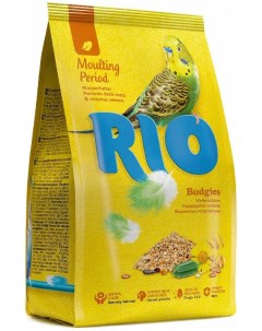Сухой корм для волнистых попугаев в период линьки 500 г Rio