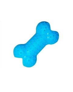 Игрушка для собак Кость литая синяя 8 5 см Уют