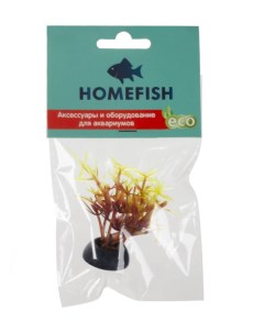 Искусственное растение для аквариума HOMEFISH Кверкус вертикальный пластиковое 5 см Home-fish