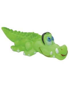 Игрушка для собак Крокодил виниловый 15 см Nobrand
