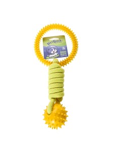 Игрушка для cобак Канат с мячом канат термопластичная резина 30 см Pet star