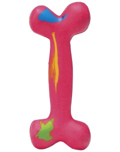 Игрушка для собак Косточка каучуковая цветная 15 см Nobrand
