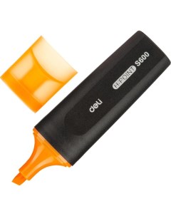 Маркер текстовыделитель ght 1 5 мм оранжевый ES600 Deli