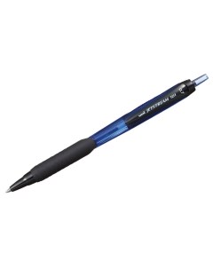 Ручка шариковая автоматическая Uni JetStream 0 35мм синий чернил масляная основа 12шт Uni mitsubishi pencil
