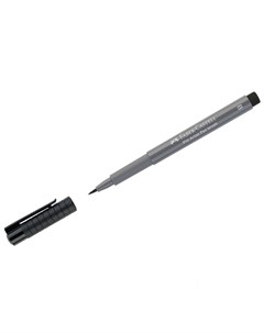 Ручка капиллярная Pitt Artist Pen Brush 233 холодный серый IV 10шт Faber-castell