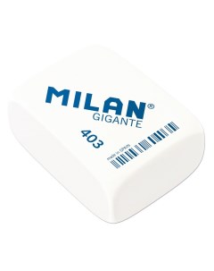 Ластик каучуковый GIGANTE 6 8х5 1х2 8 белый Milan