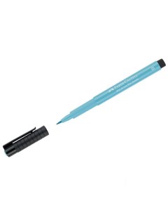 Ручка капиллярная Pitt Artist Pen Brush 154 светло кобальтовая бирюза 10шт Faber-castell