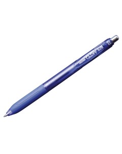 Ручка шариковая автоматическая Quick Dry 0 3мм синий гибридныеа 12шт Crown