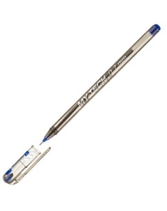 Ручка шариковая My Tech 0 7мм синий чернил игольчатый стержень масляная 25шт Pensan
