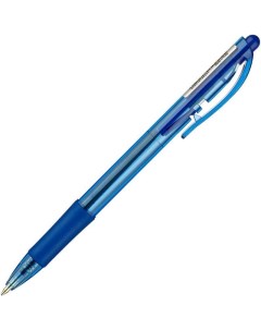 Ручка шариковая автоматическая Fine Line 0 27мм синий 12шт Pentel