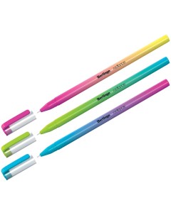 Ручка шариковая Radiance 0 5мм синий цвет чернил разные цвета корпуса 36шт Berlingo