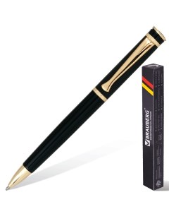 Ручка шариковая автоматическая Perfect Black бизнес класса 25шт Brauberg