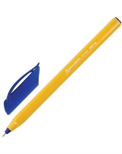 Ручка шариковая Extra Glide Orange 0 35мм синий трехгранная 12шт OBP149 Brauberg