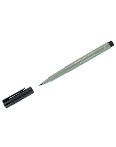 Ручка капиллярная Pitt Artist Pen Brush 172 зеленая земля 10шт Faber-castell