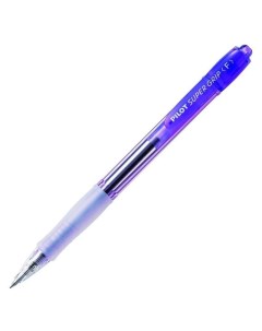 Ручка шариковая автоматическая Super Grip Neon BPGP 10N F V 0 21мм синий 12шт Pilot