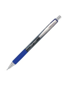 Ручка шариковая автоматическая Top Tek RT 0 5мм синий 12шт Unimax