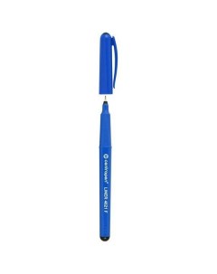 Ручка капиллярная Liner 0 3мм трехгранный захват корпус синий черная 10шт Centropen