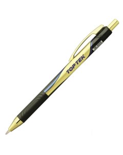 Ручка шариковая автоматическая Top Tek RT Gold DC 0 8мм синий 12шт Unimax
