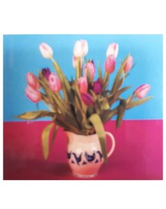 Набор ДТ Алмазная мозаика Букет красивых тюльпанов 30 40см WFS012 Рыжий кот