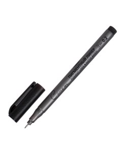 Ручка капиллярная для черчения ЗХК Сонет линер 0 2 мм цвет чёрный Невская палитра