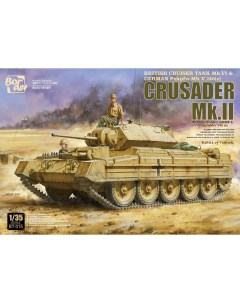 Сборная модель 1 35 Британский танк Crusader Mk II 2 в 1 BT 015 Border model