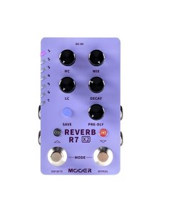 Гитарная педаль эффектов примочка R7 Reverb X2 Mooer
