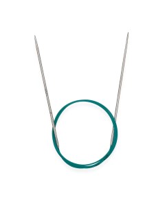 Спицы круговые Mindful 2 5мм 100см нержавеющая сталь серебристые KnitPro 36113 Knit pro