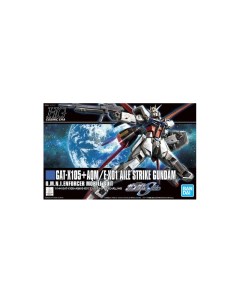 BND 2219525 Сборная модель HG Gundam GAT X105AQM E X01 Aile Strike 171 Bandai