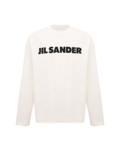 Хлопковый лонгслив Jil sander