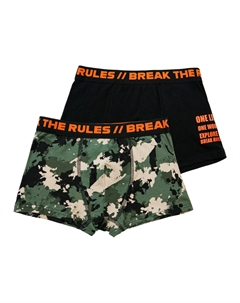 Трусы трикотажные для мальчиков - боксеры, 2 шт в комплекте Playtoday tween