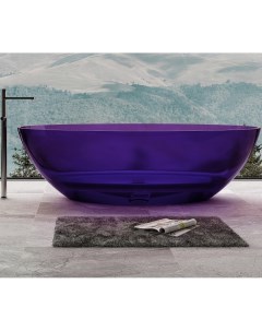 Ванна из полиэфирной смолы Kristall 180х85 AT9702Amethyst Фиолетовая без гидромассажа Abber