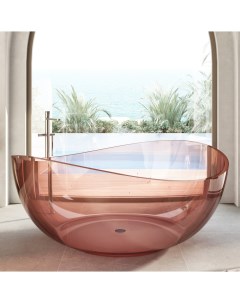 Ванна Kristall AT9705Koralle прозрачная розовая Abber