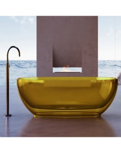 Ванна Kristall AT9703Amber прозрачная желтая Abber
