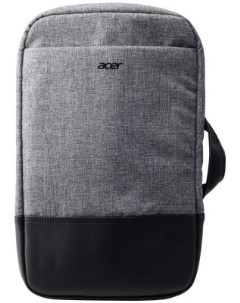 Рюкзак для ноутбука 14 Slim 3in1 ABG810 синтетика серый черный NP BAG1A 289 Acer