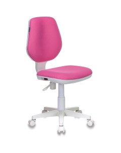 Кресло детское Бюрократ CH W213 TW 13A розовый TW 13A пластик белый Buro