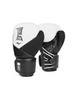 Перчатки тренировочные Protex PU Черно белый 16 oz Everlast