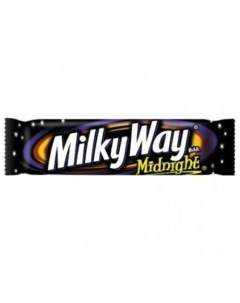 Шоколадный батончик Midnight Dark 49 9 г Milky way