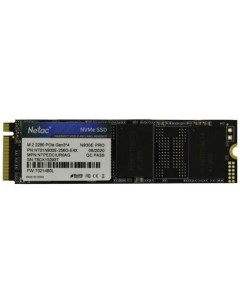 SSD накопитель N930E Pro 256Gb M 2 2280 NT01N930E 256G E4X N Netac