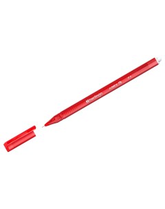 Ручка гелевая стираемая Apex E 0 5 мм трехгранная красная Berlingo