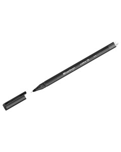 Ручка гелевая стираемая Apex E 0 5 мм трехгранная черная Berlingo