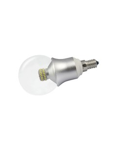 Светодиодная лампа E14 CR DP G60 6W White Шар 530Lm 6000K 015990 Arlight