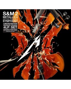 Metallica The San Francisco Symphony Orchestra S M2 Orange Marbled Vinyl Blackened